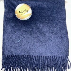 Burberry Blue Cashmere Scarf- NEW‎ MODEL